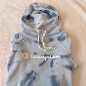 TYE DYE CHAMPION HOODIE